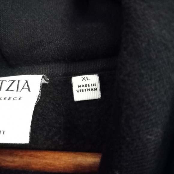 Aritizia- Cozy Sweatfleece Perfect Hoodie-Women's SZ XL- Black - Picture 6 of 7